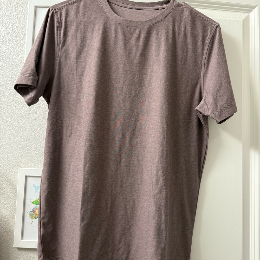 Vuori Purple Short Sleeve Tee Classic Crew Neck
